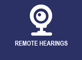 remote hearings