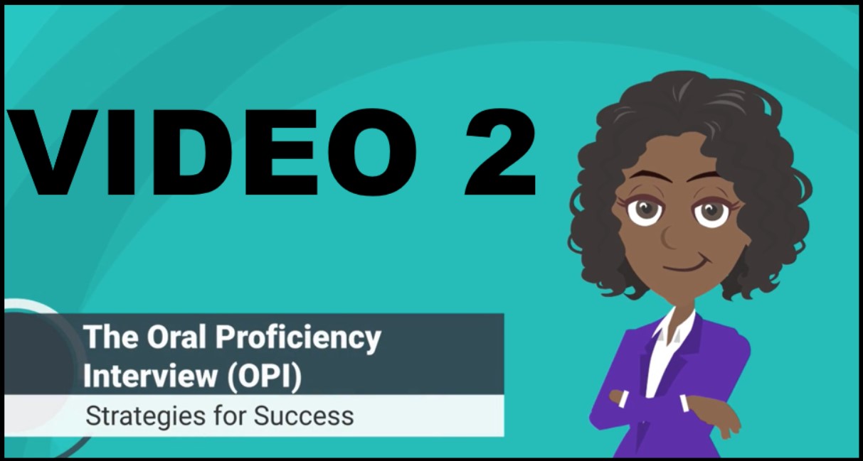 OPI Informational Video 2: Strategies for Success OPI Informational Video 2: Strategies for Success