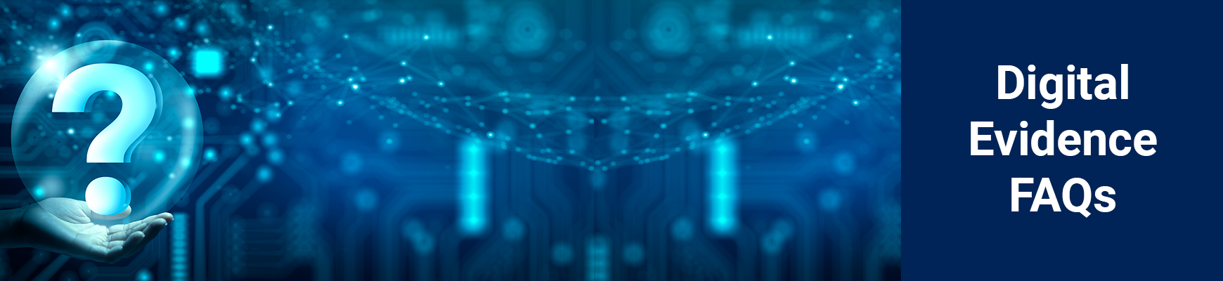 Digital Evidence Frequently Asked Questions