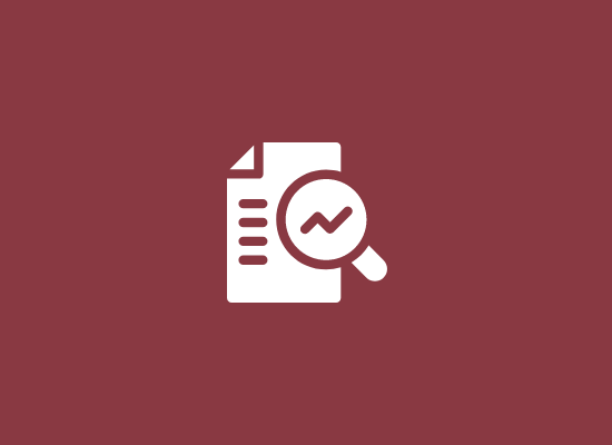 Example Dashboard with gavel icon Example Dashboard with gavel icon