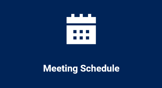 Meeting Schedule