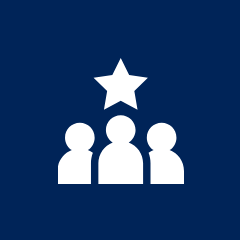 group with star icon