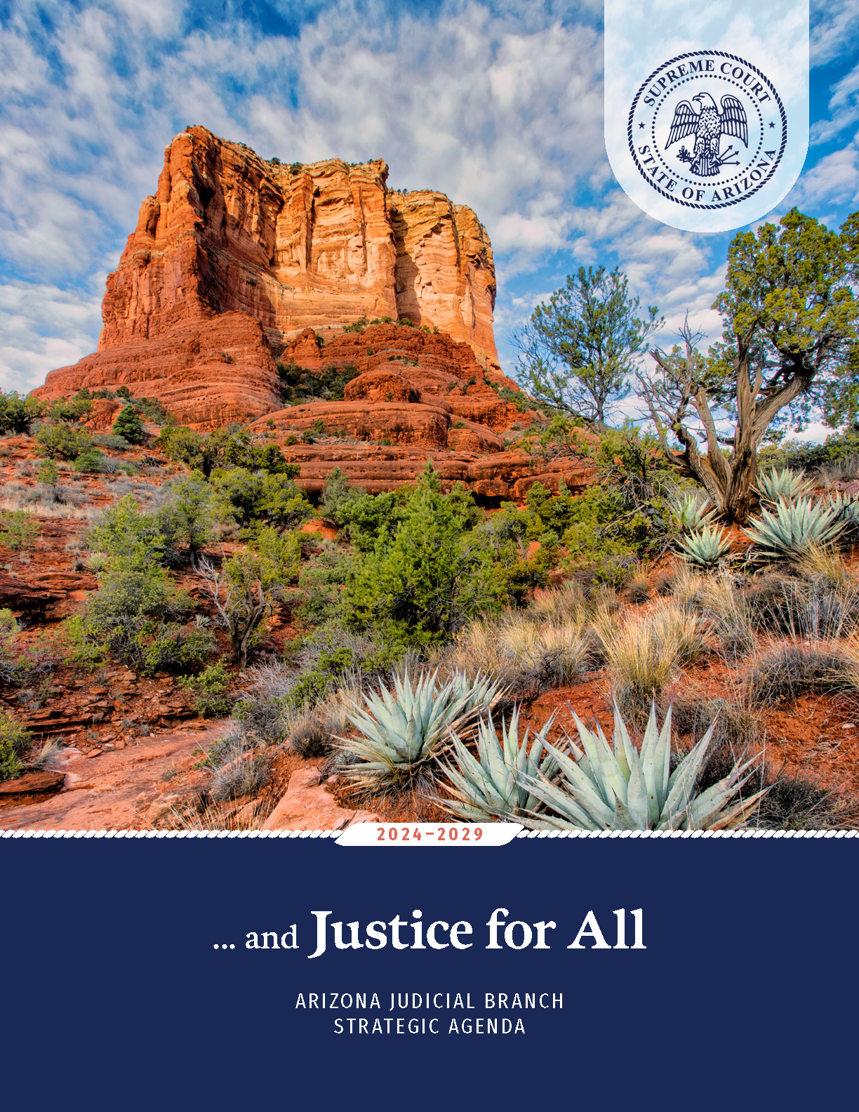 And Justice for All strategic agenda cover