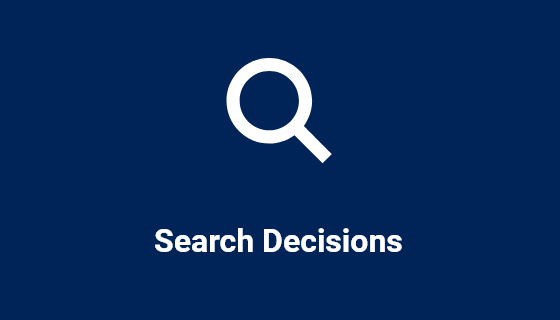 Search Decisions tile