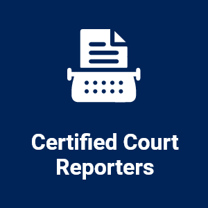 Certified Court Reporters tile