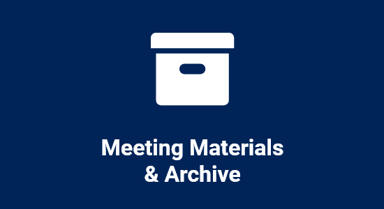 Meeting Materials and Archive tile