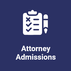 Attorney Admissions tile