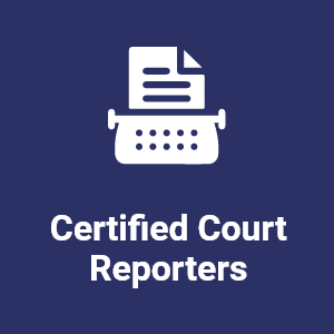 Certified Court Reporters tile