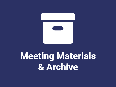 Meeting Materials and Archive tile