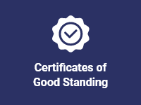 Certificates of Good Standing tile