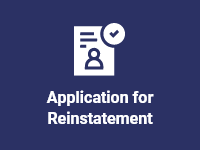 Application for Reinstatement tile